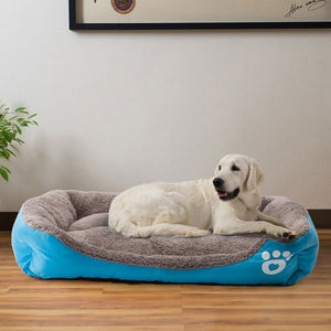 Cozy Dog House Soft Fleece Nest Dog Baskets House Mat
