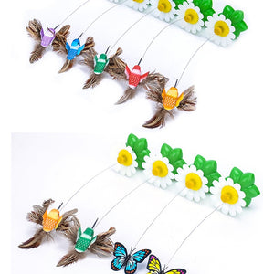 Colorful Butterfly Funny dog Cat Toys